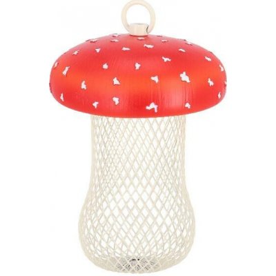 Esschert Design Krmítko závěsné Muchomůrka 13 x 17 cm – Zboží Mobilmania