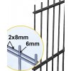 Pletiva Plotový panel 2D OPTIMAL 8/6/8, bez povrchové úpravy Výška: 1830mm