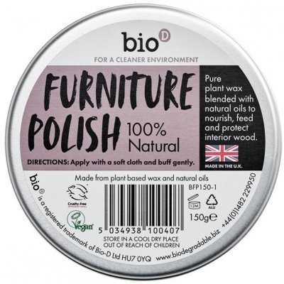 Bio-D Leštěnka na nábytek 150 g – Zboží Dáma