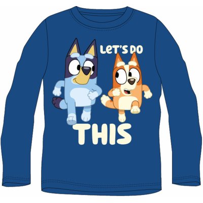 Bluey licence chlapecké tričko Bluey 5202021L modrá – Zboží Dáma