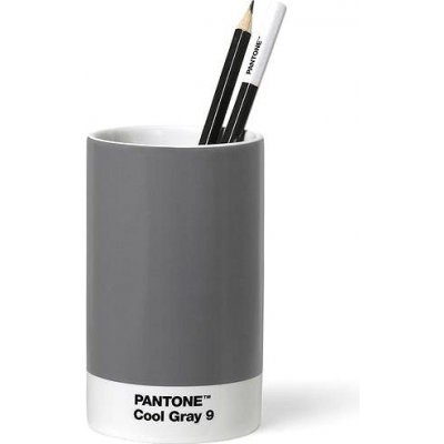 Stojánek na tužky keramický Pantone, Šedý – Zboží Mobilmania