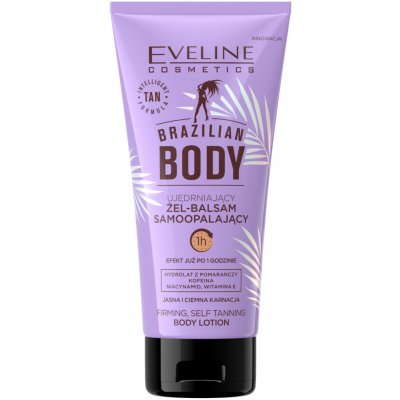 Eveline Cosmetics Brazilian Body bronzující tělové mléko, 150 ml – Zbozi.Blesk.cz