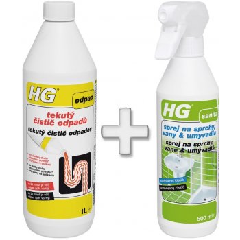 HG tekutý čistič odpadů 1 l