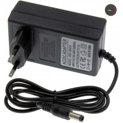 Nabíječka baterií 7S 18650 Li-ion, napájecí adaptér s DC konektorem 5,5x2,5mm, 29,4V 2A – Sleviste.cz