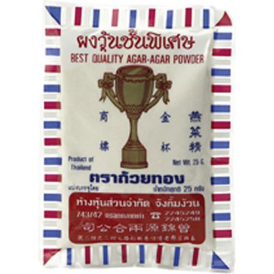 Gold cup Agar prášek bílý 25 g – Sleviste.cz