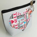 RB-nakuplevne kosmetická kapsička srdce Prague 10 x 8 cm – Zboží Mobilmania