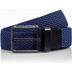 ! ! Porsche Design Casual Pin Buckle Chino Belt Módní ležérní pásek se sponou denim modrý