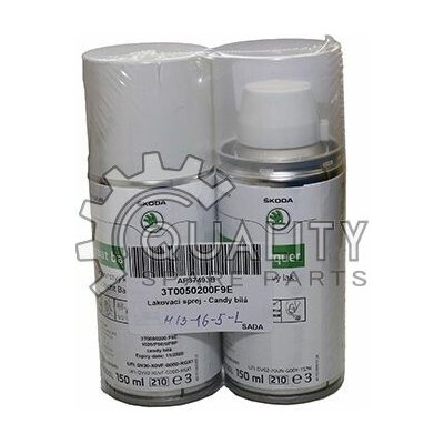 Sprej lakový - bílá Candy ŠKODA Original OEM 3T0050200F9E | Zboží Auto