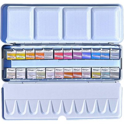 Artmagico Profesionální akvarelové barvy Pearlescent 24 pcs – Zboží Dáma Artmagico Profesionální akvarelové barvy Pearlescent 24 pcs – Zboží Dáma