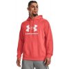 Pánská mikina Under Armour Rival Fleece Logo HD venom red