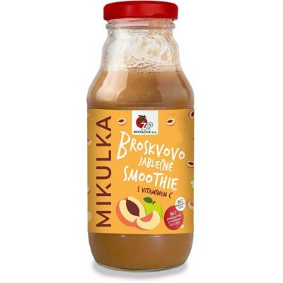 Mikulka Broskvovo-jablečné smoothie 300 ml – Zboží Mobilmania