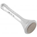 UGO Karaoke Bluetooth Microphone Silver