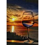 Norimpex diamantové malování Sklenice na pobřeží 30 x 40 cm – Hledejceny.cz