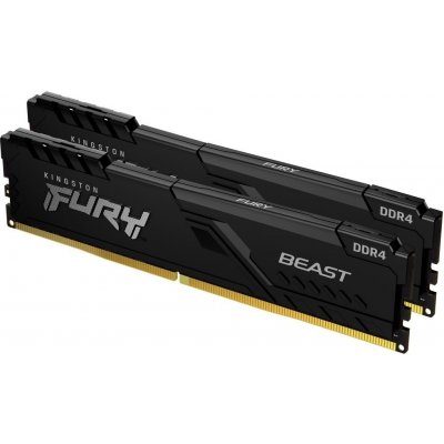 Kingston Fury Beast DDR4 32GB CL16 (2x16GB) KF432C16BBK2/32 – Hledejceny.cz