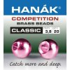 Rybářské lanko Hanák Competition Mosazná hlavička CLASSIC metalická růžová 4,7mm 10ks