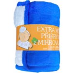 Sleep-well Deka z mikrovlákna Ovečka prošev jednobarevná modrá 150x200 – Hledejceny.cz