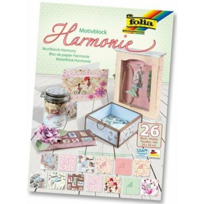 Folia Blok Designových papírů s motivem - Harmonie 26 listů – Zboží Dáma