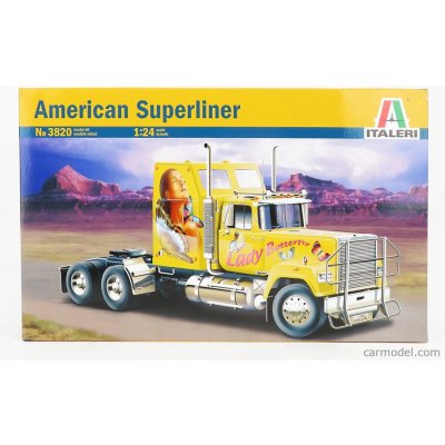 Italeri Model Kit AMERICAN SUPERLINER Truck 3820 1:24 – Zboží Mobilmania