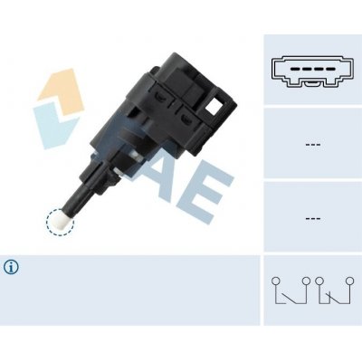 Spínač brzdového světla FAE 24763 – Zboží Mobilmania