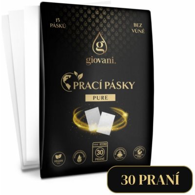 Giovani prací pásky PURE 30 praní – Zbozi.Blesk.cz