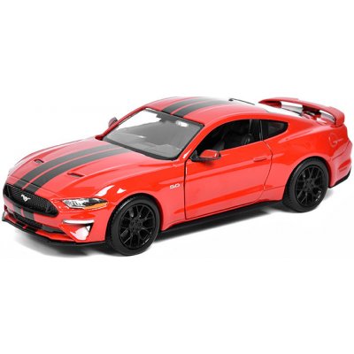 MOTORMAX Ford Mustang GT 2018 červená 1:24