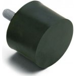 Silentblok válcový typ 4 (šroub - guma) průměr 40mm / výška 40mm, M10x28, GeTech