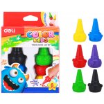 Voskovky prstové 6 barev Color Kids DELI – Hledejceny.cz