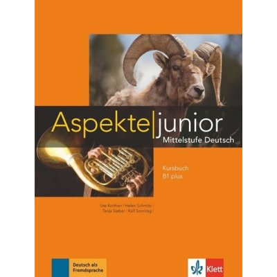 Aspekte junior B1+ – Lehrbuch + DVD – Zboží Mobilmania