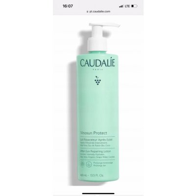 Caudalie VinoSun regenerační mléko po opalování 400 ml – Hledejceny.cz
