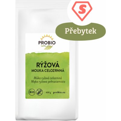 ProBio Mouka rýžová celozrnná 450 g – Zboží Dáma