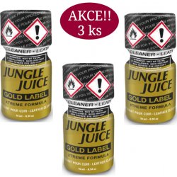 Poppers Jungle Juice Gold Label 10 ml 3 ks