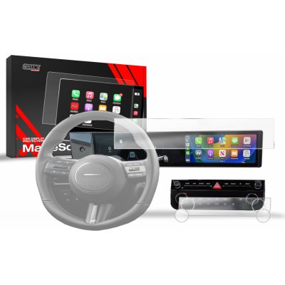 GRIZZ Protector, Ochranná fólie na display 3v1 Matte, Hyundai Tucson IV, 2024- , Display 12,3" – Zboží Živě