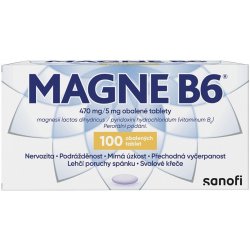 MAGNE B6 POR 470MG/5MG TBL OBD 100