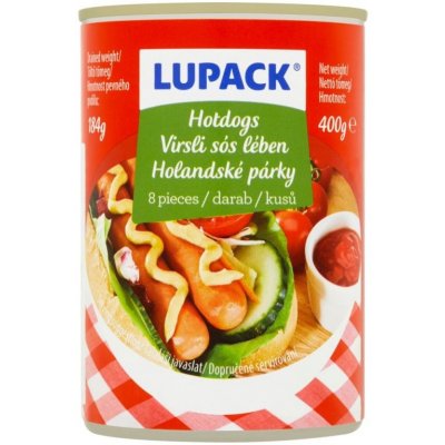 Lupack 8 holandských párků 400 g – Zboží Dáma