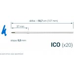 ICO X-20 náhradní náplň modrá – Sleviste.cz