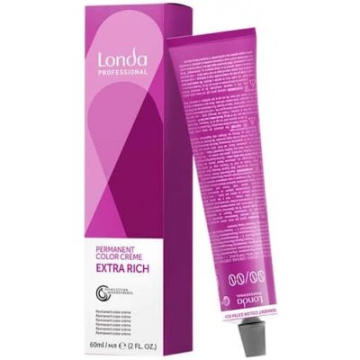 Londa-Professional Londacolor Permanentní krémová barva na vlasy 5/6 Světle hnědá Fialová 60 ml – Zboží Dáma