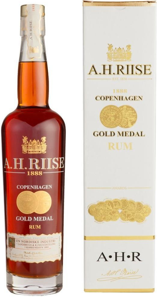 A.H.Riise Rum Gold Medal 1888 40% 0,7 l (karton)