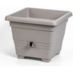 Nohel garden květináč samozavlažovací BERGAMOT plastový 40x40x32 cm – Zboží Mobilmania