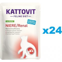 Kattovit Niere Renal krůtí 24 x 85 g