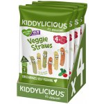 Kiddylicious Zdravé zeleninové tyčinky Veggie Straws MULTIPACK 4 x 12 g – Hledejceny.cz