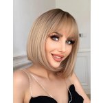NCDSHAIR Paruka krátké syntetické vlasy blond – Sleviste.cz