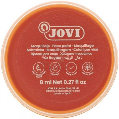 Jovi obličejová barva 8 ml polštář červená – Zboží Dáma