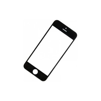 Přední černé sklo LCD (bez OCA / bez rámečku) pro iPhone 5 / 5C / 5S / SE -10ks/set 8596115562455
