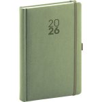 Diamante A5 Denní 2026 olivová – Zboží Živě