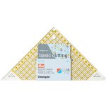 Patchworkové pravítko trojúhelník - Omnigrid - PRYM velikost 22,5 x 12,5 až 15 cm – Zboží Dáma