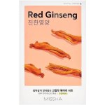 Missha Airy Fit Sheet Mask Red Ginseng plátýnková maska s výtažkem z ženšenu 19 g – Hledejceny.cz