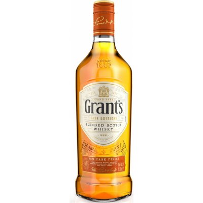 Grant's Rum Cask Finish 40% 0,7 l (holá láhev) – Zbozi.Blesk.cz