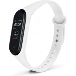 Xiaomi Jednobarevný náhradní náramek pro Mi Band 3/4 Bílá MIBANDCZX00006 – Zboží Živě