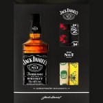 Jack Daniel's Old N°. 7 40% 0,7 l (dárkové balení ponožky) – Zboží Dáma