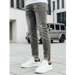 Stylové pánské rifle v šedé barvě – Sleviste.cz